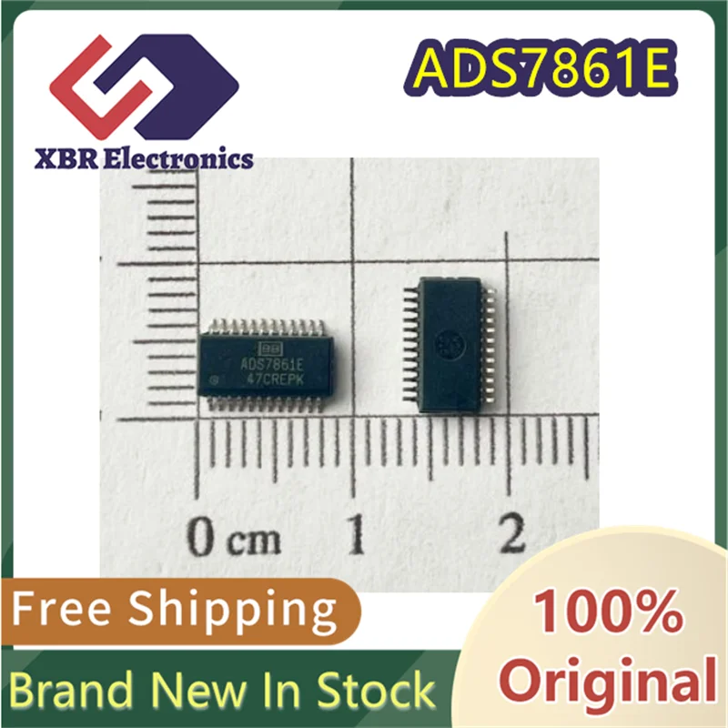 

(5/50 pieces) ADS7861E ADS7861 package SSOP-24 new original ADC analog-to-digital converter chip spot electronics free shipping