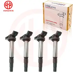 4pcs 90919-02258 New Ignition Coils Denso For Toyota Corolla ZRE152 Prius Matrix 2009 Scion IM xD 1.8L C-HR 90919 02258