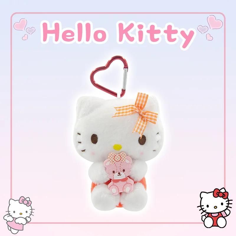 Sanrio Hello Kitty Cinnamoroll Pochacco Knuffel Kawaii Cartoon Knuffel Goede Vrienden Serie Rugzak Hanger Kinderen Gift