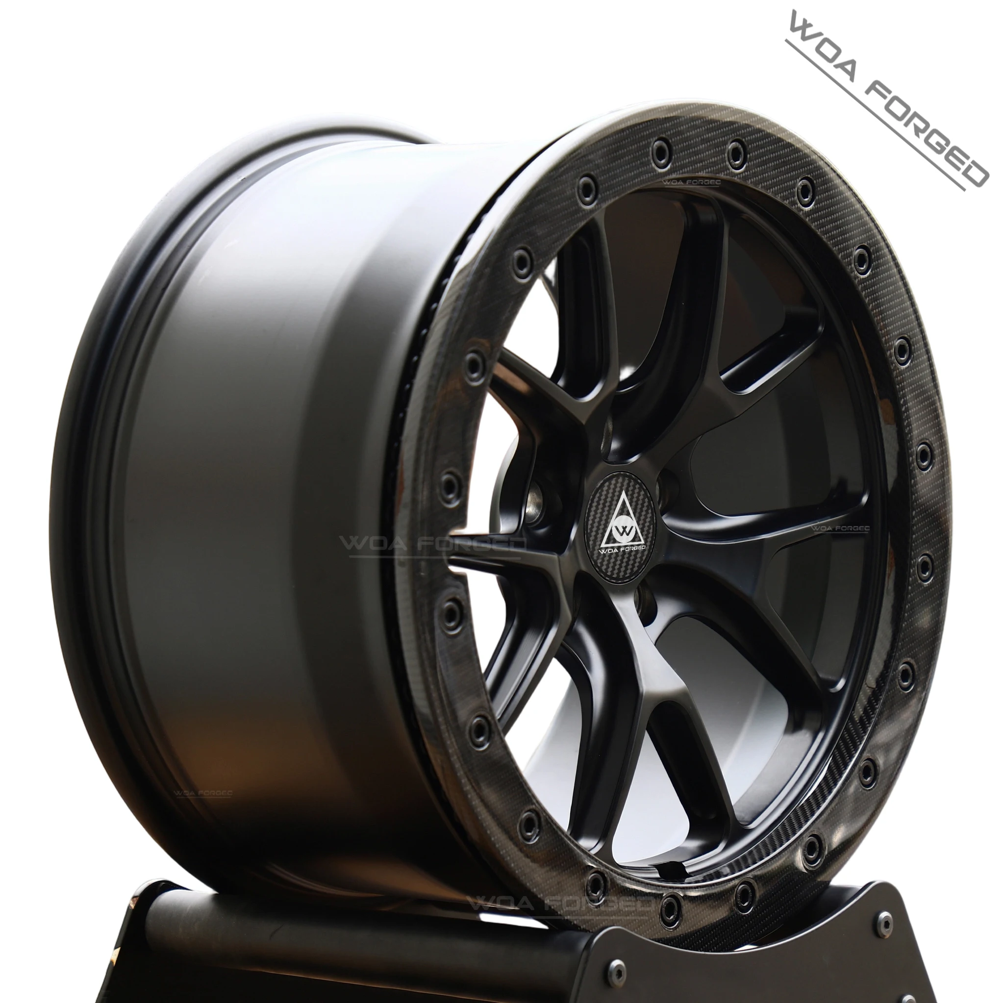 تخصيص 6061T6 WOAFORGED VS-5RS عجلات مزورة 18-22 بوصة سيارة الركاب طبق عميق كروم مصقول Beadlock التحديثية/ترقية