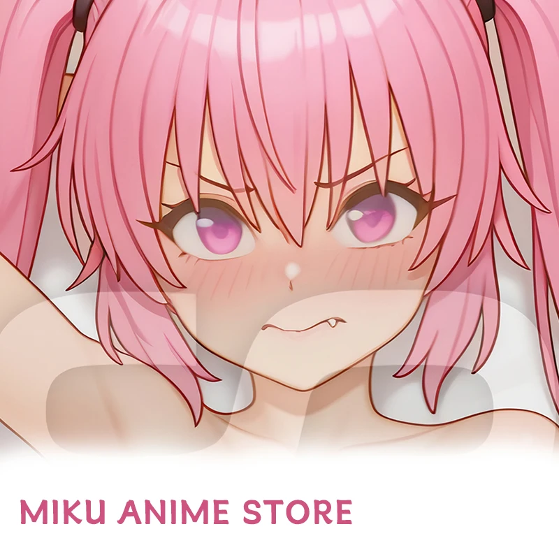 Dakimakura Cover To Love Ru Nana Asta Deviluke Anime Double-Sided Print Pillowcase Life-Size 2way Body Pillow