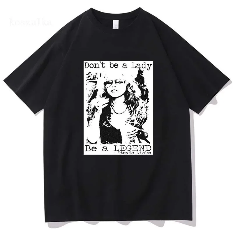 2024 Stevie Nicks Tour Live In Concert Tshirt Retro Men Clothing Harajuku Summer Tops Vintage Unisex Cotton Graphic T Shirts