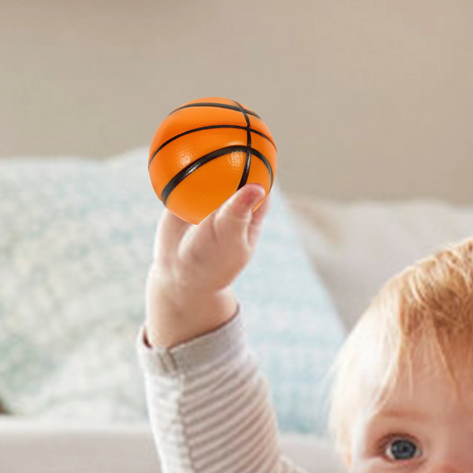 

12pcs Mini Basketball 5cm Foam Sport Ball Portable Pressure Toys Squeeze Stress Balls Party Gifts Fidget Toy Stretchy Ball