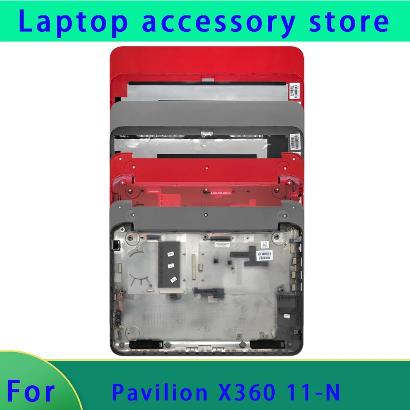New laptop suitable for Pavilion X360 11-N back cover top case/front panel/palm rest/bottom base case ABCD Cover