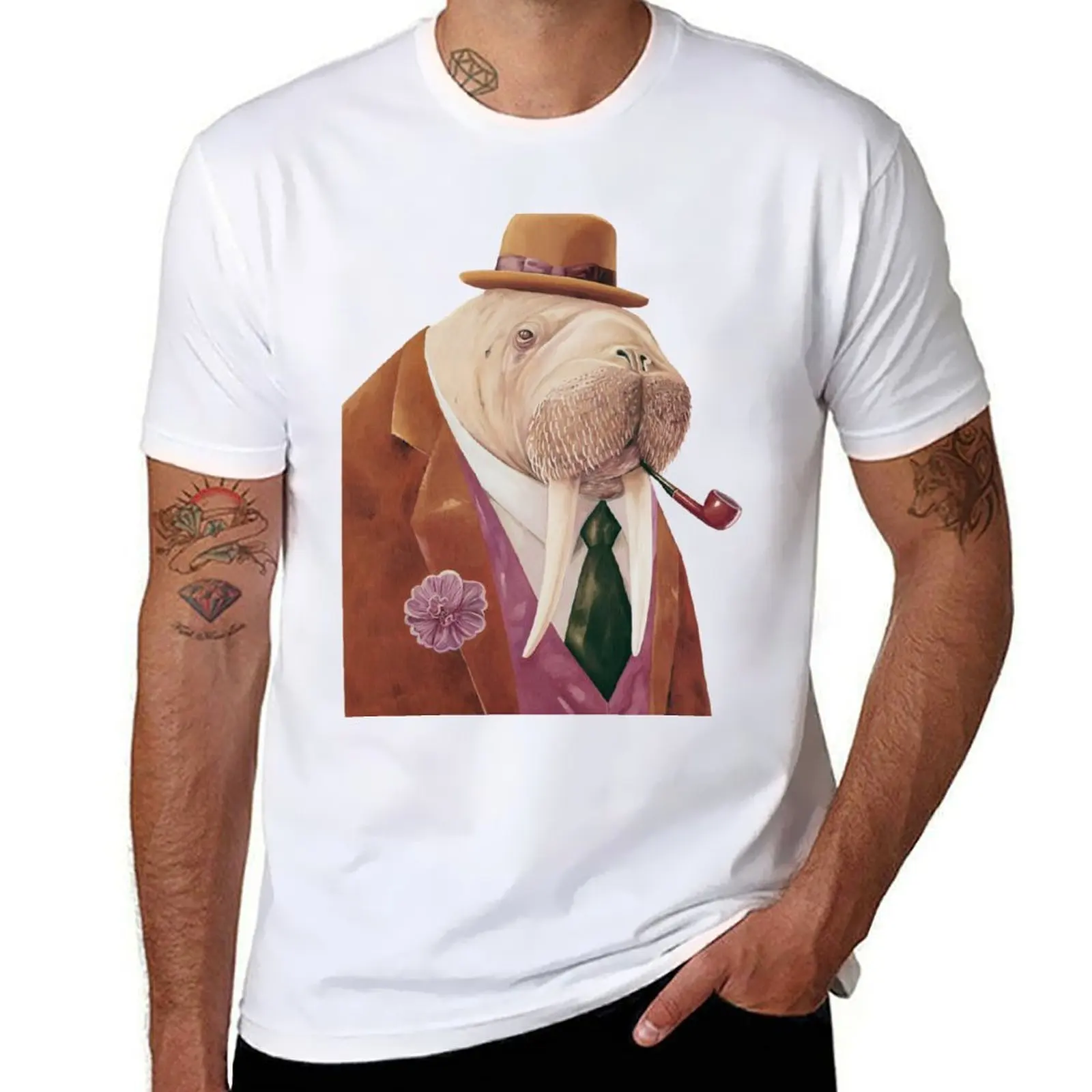 

Walrus T-Shirt mens graphic t shirts man graphic t shirt T-Shirt
