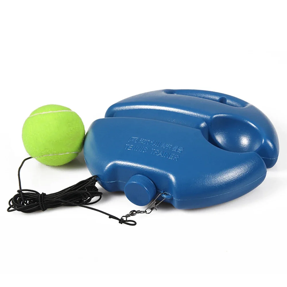 1set Tennis Trainer Professional Training Primary Tool Self-study Rebound Ball Exercise Tennis Ball Indoor Tennis Practice Tool