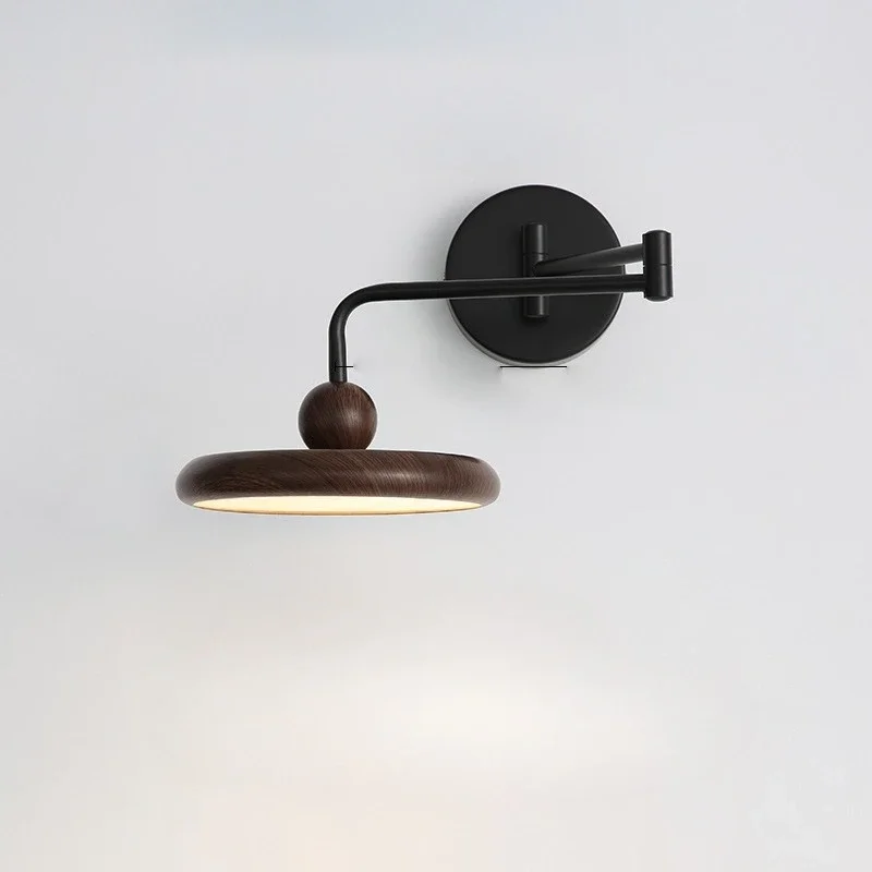 European retro flying saucer wall lamp,  full spectrum eye protection background wall lamp