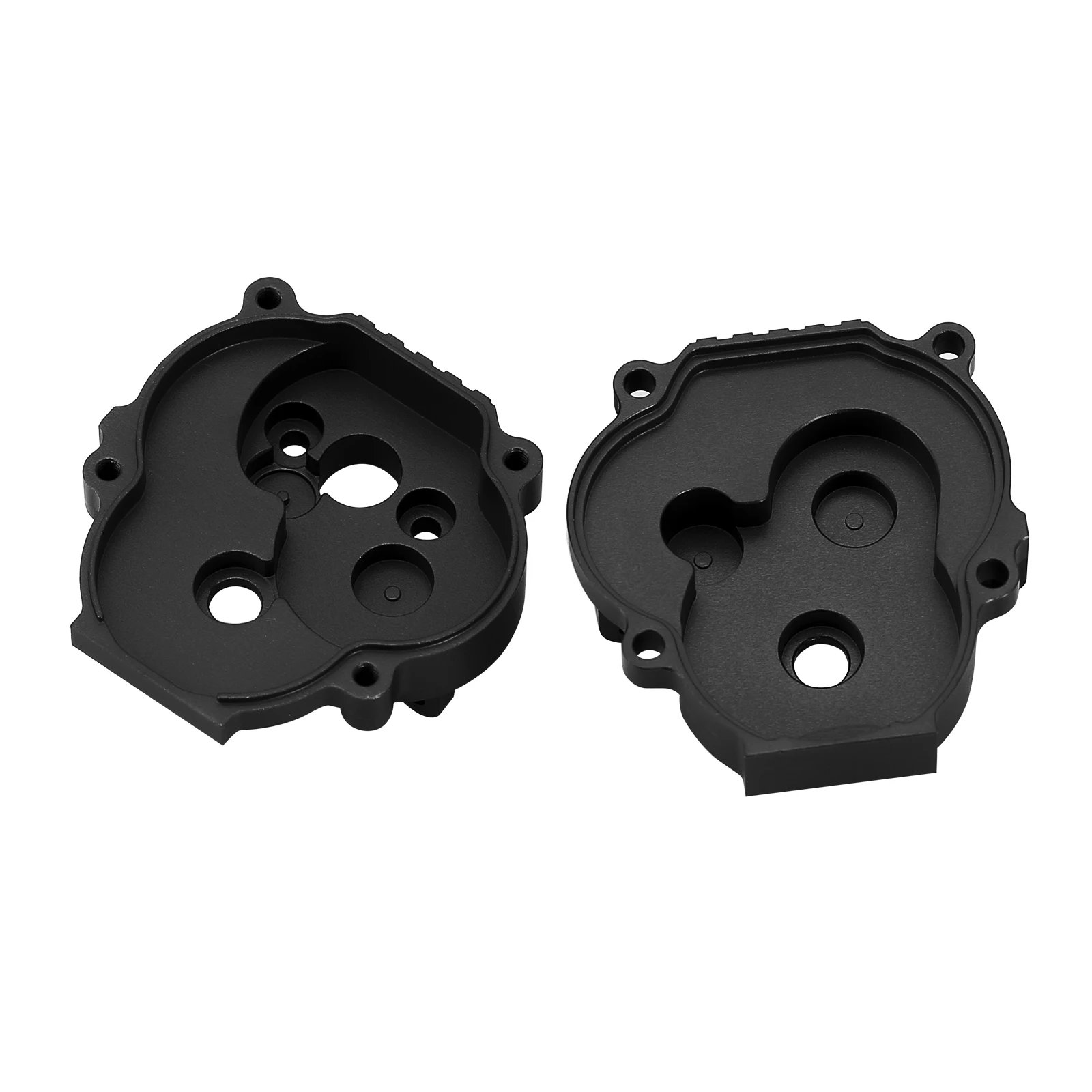 INJORA CNC Aluminum Transmission Housing with Bearings for 1/18 RC Crawler TRX4M Upgrade (4M-51)