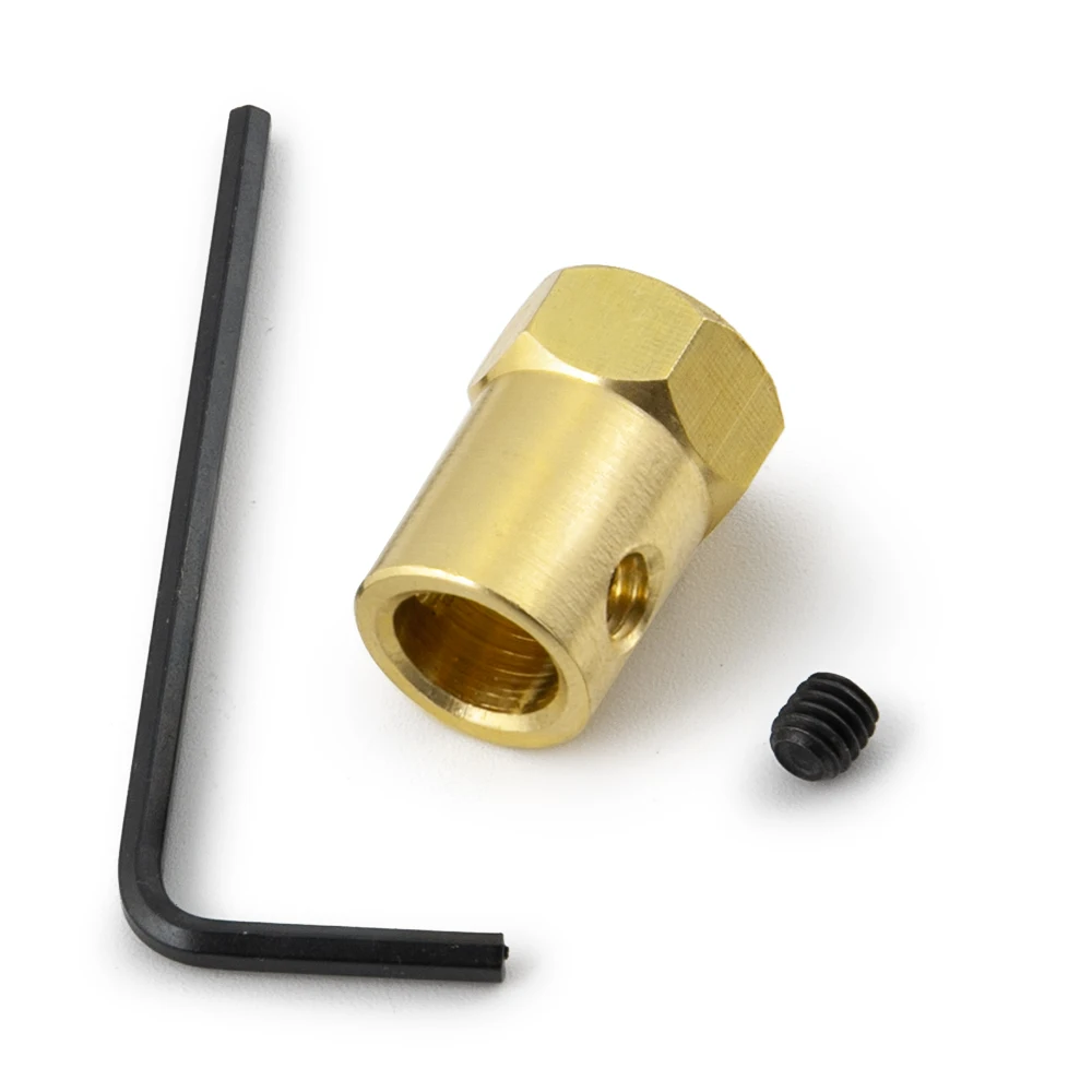 AXSPEED 4PCS 12mm Rad Hex Kupplung Koppler Messing Hülse Adapter Reifen Stecker 3/4/5/6/7/8/mm für RC Boot Auto Zubehör – Detail 9