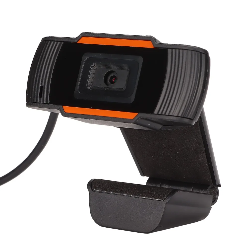 Webcam com resolução 1080P Plug and Play Microfone embutido Webcam de alta resolução 30fps Taxa de quadros Lente Full HD USB Webcam