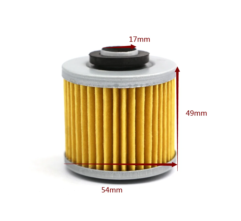 1PCS Motorcycle Oil Filter Cleaner Fit for xv250 xvs250 virago  xv125 virago 97 - 2000  xvs125 00 - 03 xt600 xt660 tdm850 tdm900