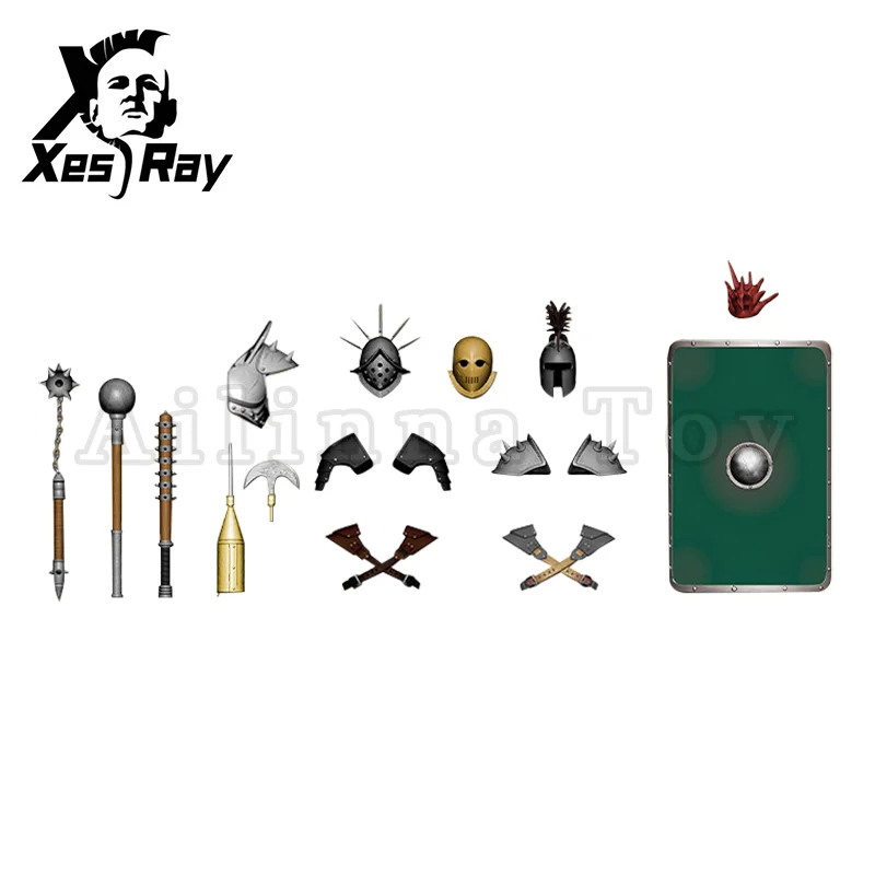 XesRay Fight For Glory 1/12 7inch Action Figure Combatants Wave 3 Accessory Pack B Anime Model Gift Free Shipping