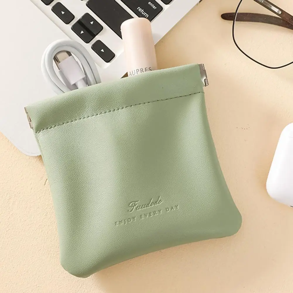 storage bag All Match Change Purse Eco-friendly Wear-resistant  Practical Jewelry Earphone Storage Pouch