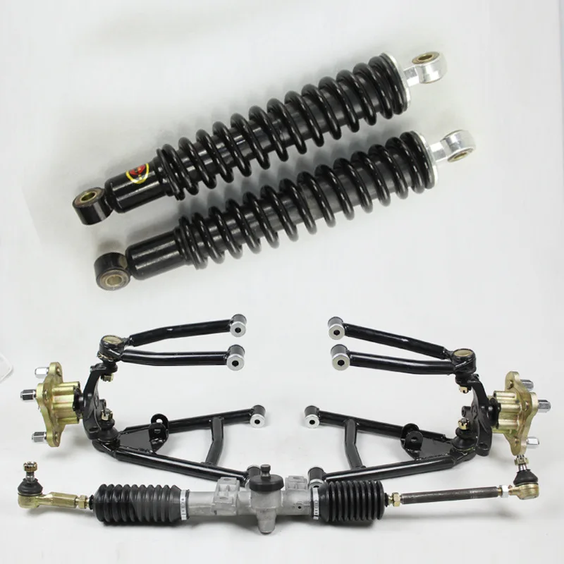 ATV front suspension assembly, electric four-wheeler front axle chassis double wishbone suspension, four-wheeler accessories