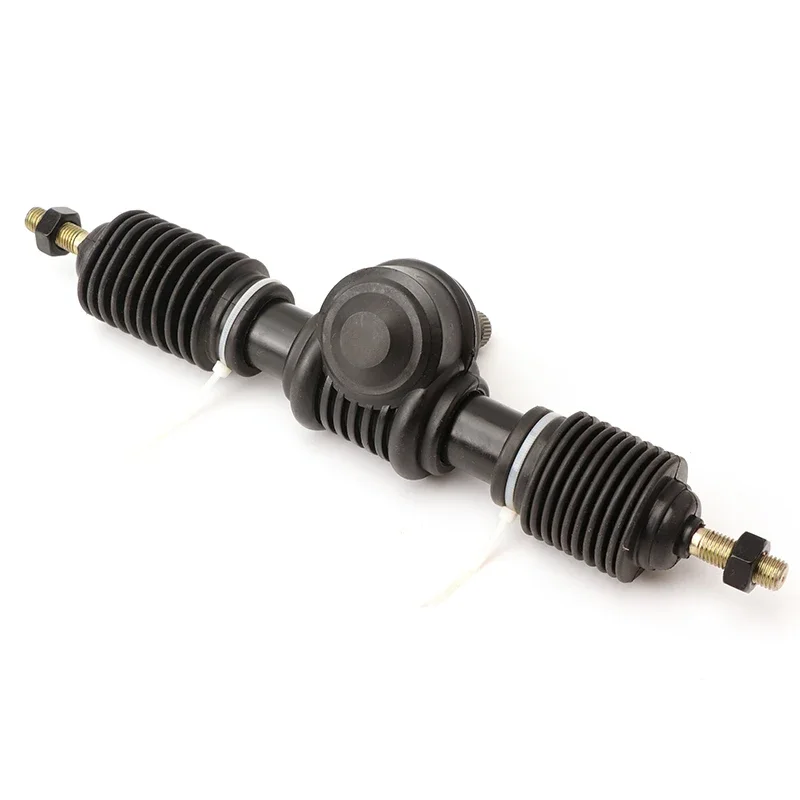 

30T 300mm/320mm/420mm Full Steel Power Steering Gear Rack and Pinion Assembly - Compatible with DIY Go-Karts, UTVs, Dune Buggies