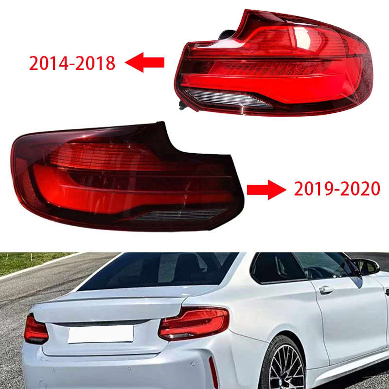 

Pop For BMW 2 Series F22 2014-2018 For BMW 2 Series LCI F22 F23 F87 M2 2019 2020 Car LED Rear Taillight Assembly Reversing Light