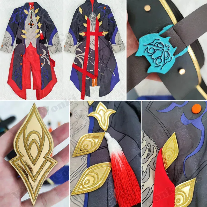 

Blade Cosplay Costume Wig Hair for Star Rail Blade Cosplay Outfits Full Set Party Comic Con Game Costumes