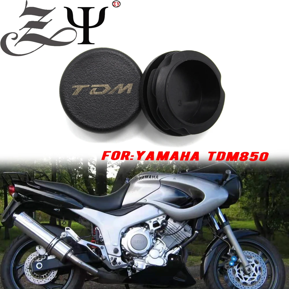 

For YAMAHA TDM850 TDM 850 2002- Motorcycle Frame Hole Cover Caps Plug Decorative Frame Cap Set Accessories