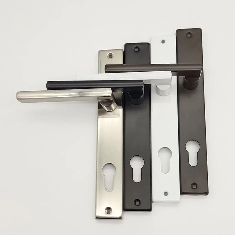8530 type Straight handle aluminum alloy door panel integrated handle P-A-03-W/BL/BR