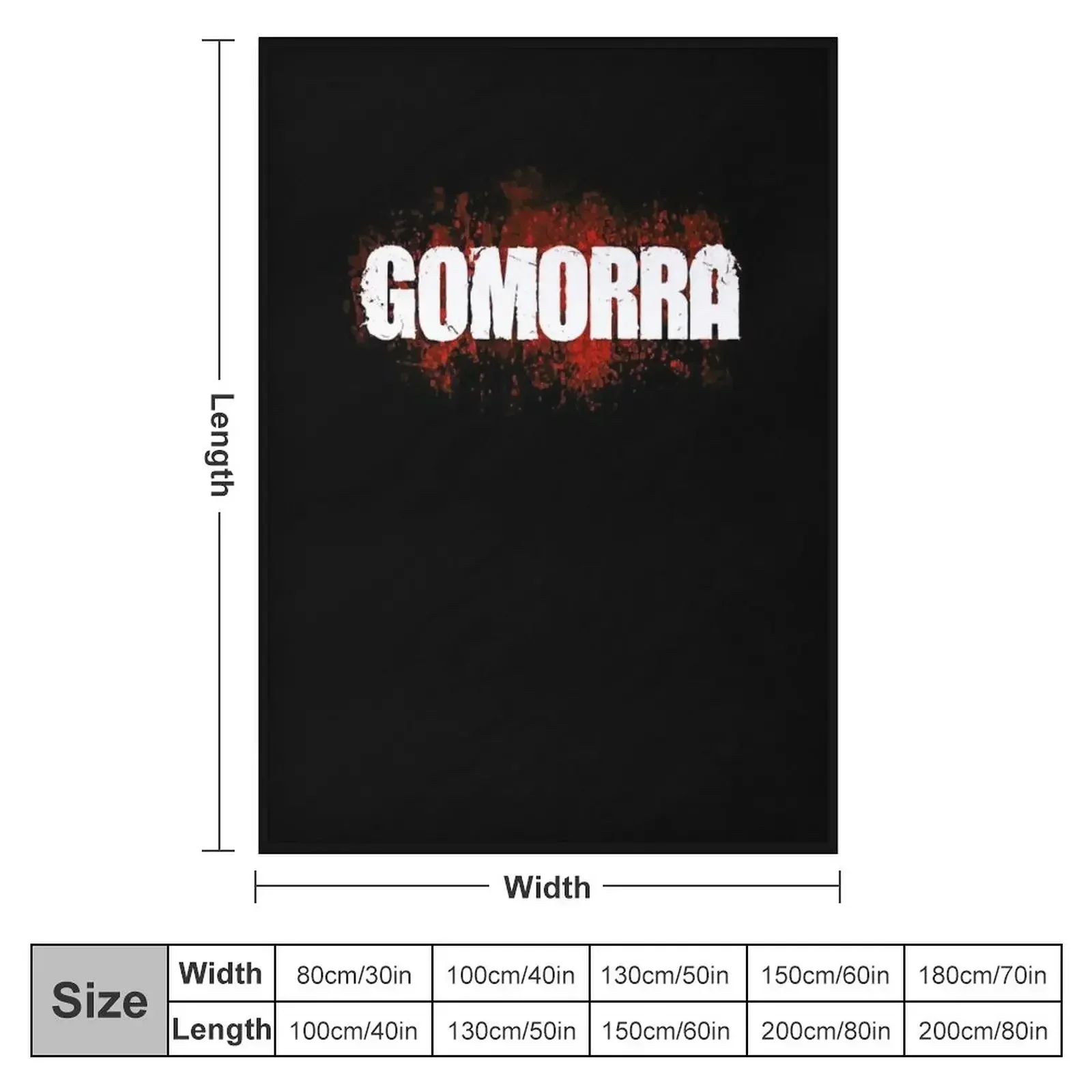 Vintage Photograp Scary Gomorra Ever Retro Wave Throw Blanket Luxury Thicken Flannel Blankets