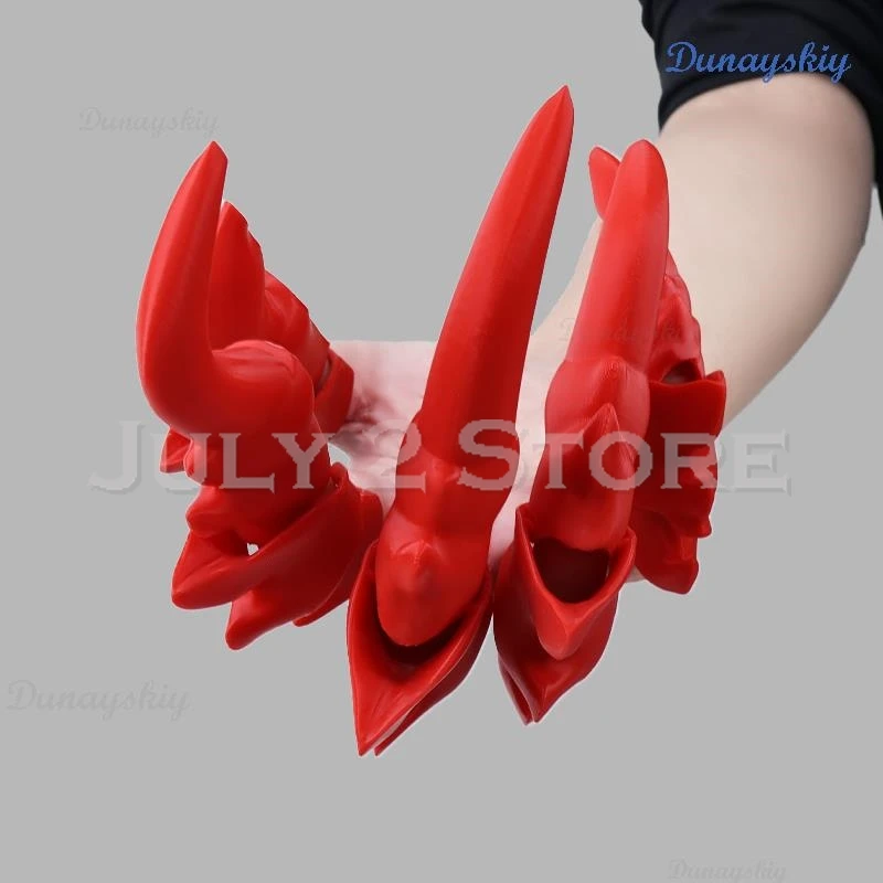 Kigurumi Kig Dragon's Claw Paw Gloves 3D Printed Claw Cosplay Props Gloves Fingers Knuckles Armor Accessories Animel Roleplay