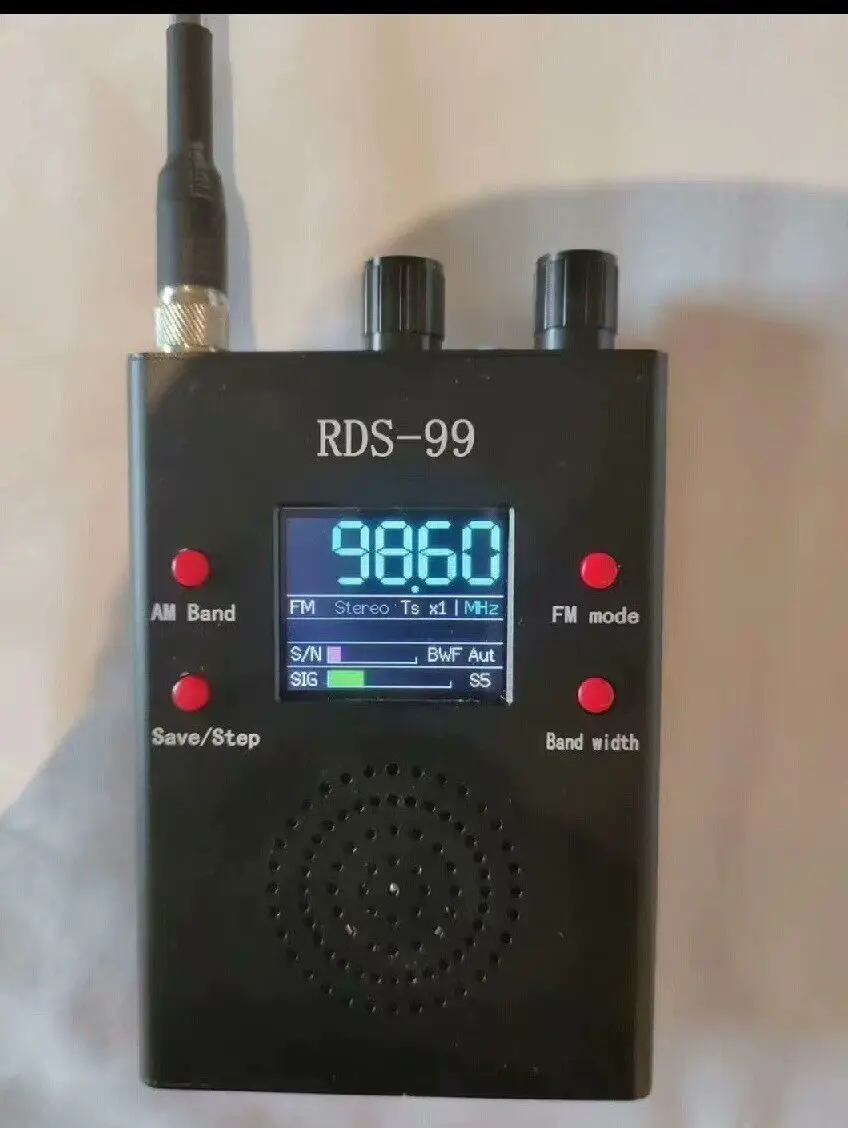 RDS-99 radio, medium wave shortwave FM global DSP mode radio, with long wave, medium wave, shortwave and FM reception functions