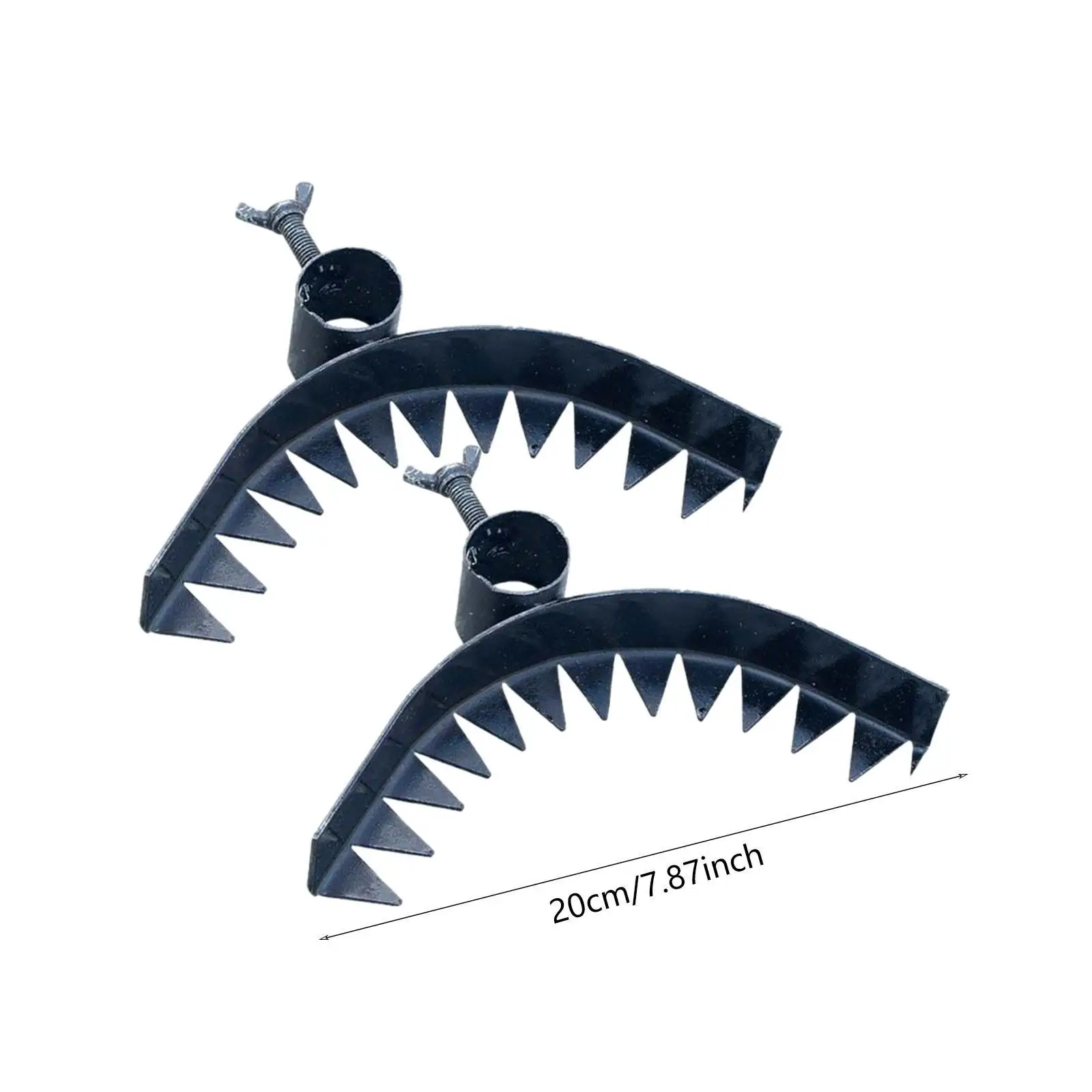 2 Pieces Weed Removal Tool Weeding Hand Hoe Remover for Garden Backyard Lawn