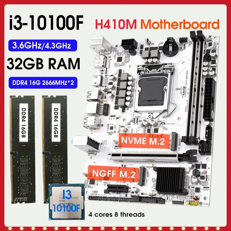 H410M-ITX/ac core i3-10100 DDR4 16G（1枚） Amazon | ASRock Intel 第10世代CPU(LGA1200)対応 H410チップ