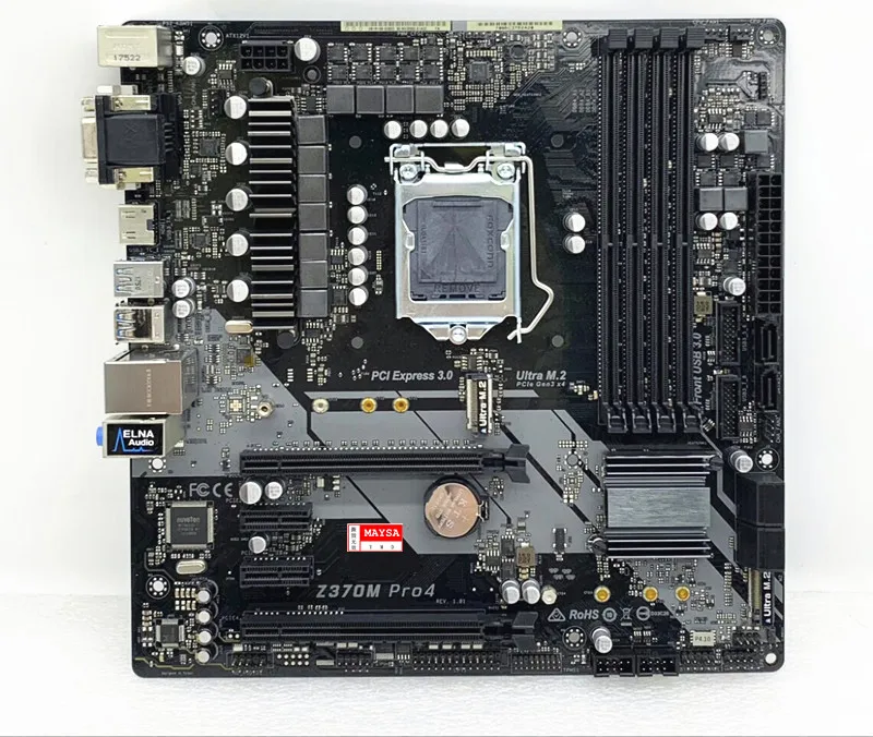 

For Asrock Z370M Pro4 Motherboard 64GB LGA 1151 DDR4 ATX Mainboard 100% Tested Fully Work