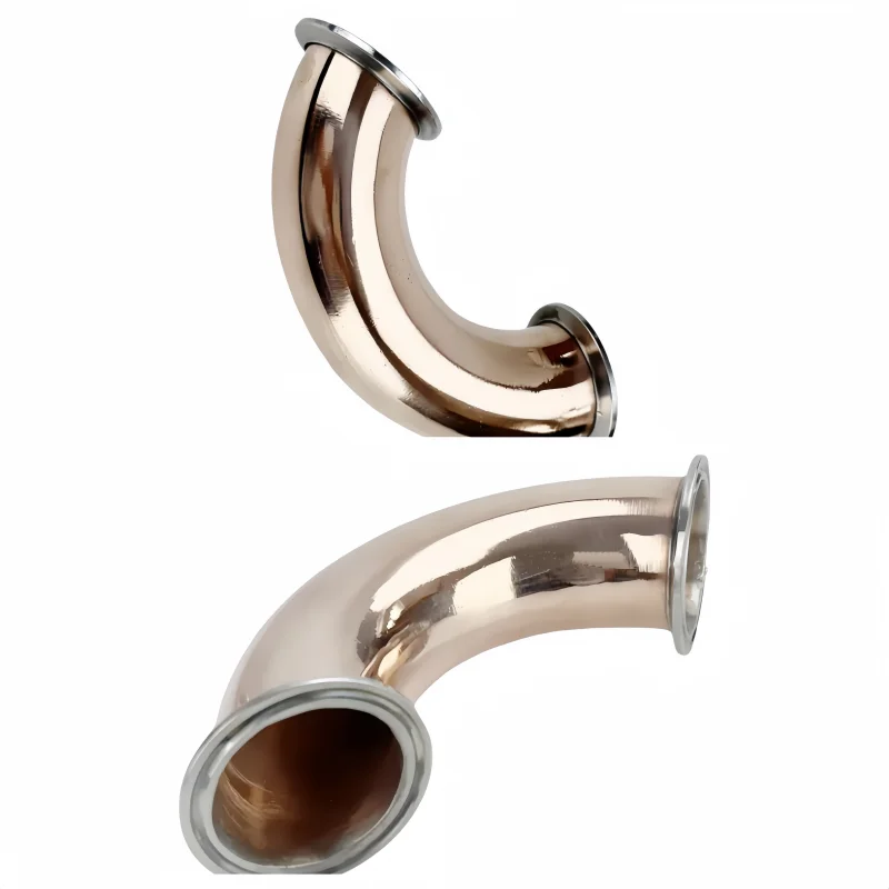 

2 дюйма OD64 мм/1,5 дюйма OD50,5 мм, медная труба 135 градусов, санитарно-медный колено для дистилляции домашнего пивоварения