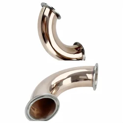2inch OD64mm/1.5inch OD50.5mm,135 degree Copper Pipe Sanitary Copper Elbow For Homebrew Distillation