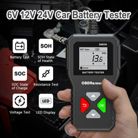 Car Battery Tester 100-2000 CCA Car Battery Tool 6V 12V 24V Car Battery Tester Car Battery Analyzer BM550 Battery Testing Tool