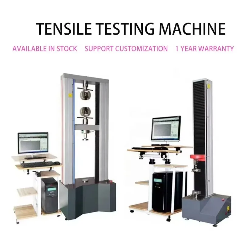 Vertical Single Column Electronic Force For Stand Tensile Testing Machine For Push And Pulling Force