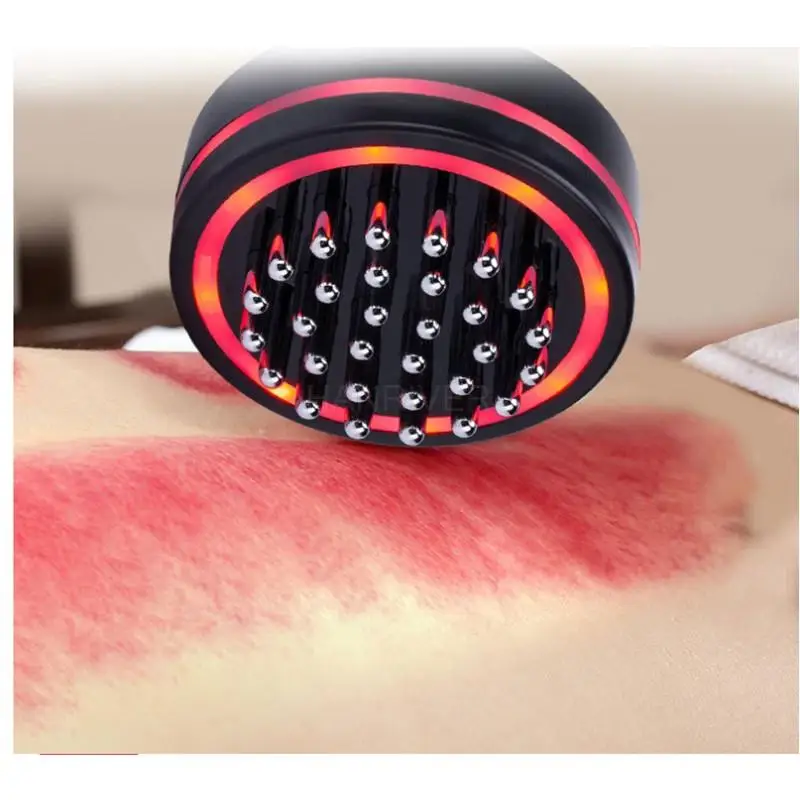 جهاز تخسيس تشكيل الجسم الإلكتروني BIO Meridian Scrape Therapy العلاج الحراري وفرشاة تدليك العلاج الكهربائي