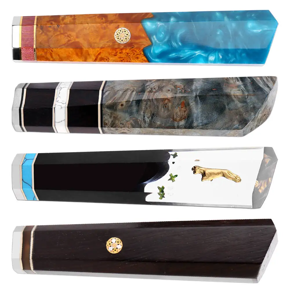 XITUO Knife Handle DIY Knife Handle Material, Handmade Customize Octagonal Handle For Chef Knife Damascus Kitchen Cooking Knife