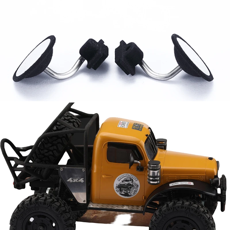 FMS FCX24 Simulation Rearview Mirror Refit for 1/24 RC Crawler DJ Wagon Xiaoqi Upgrade Parts