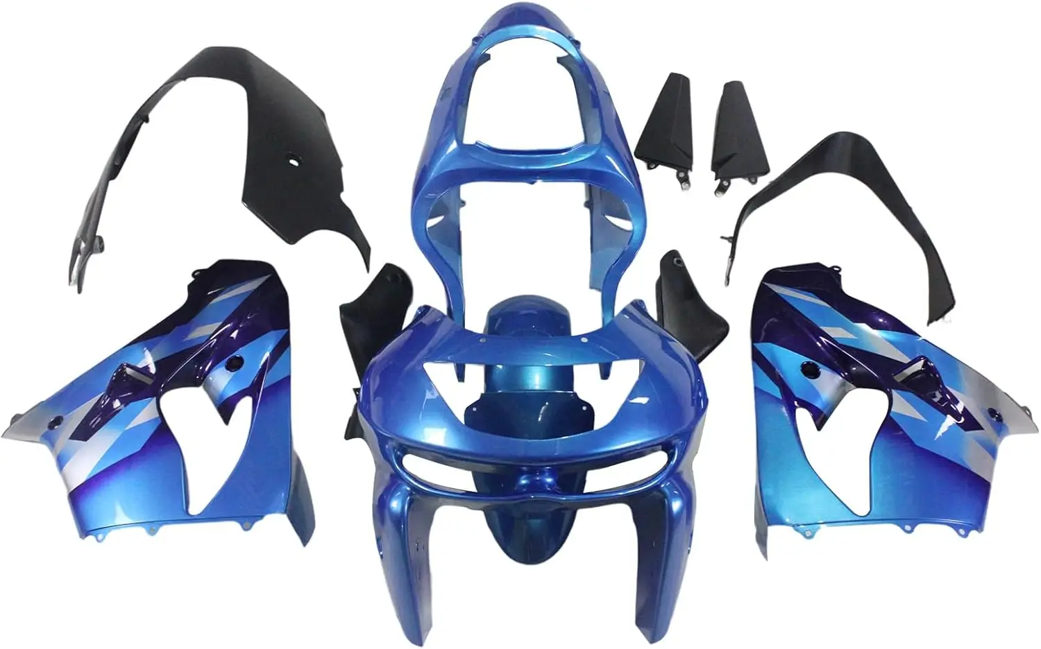 

Комплект обтекателя из АБС-пластика, подходящий для Kawasaki Ninja ZX9R 1998 1999 ZX-9R 98 99, литьевой кузов мотоцикла, полный кузов Fr