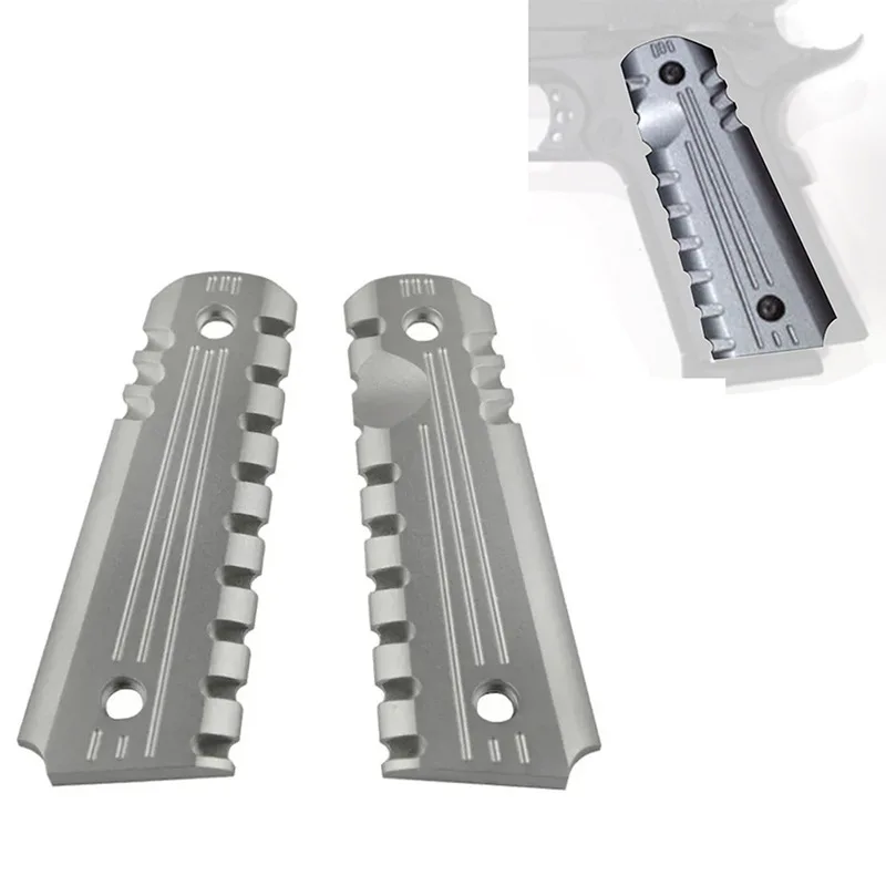 

Tactical Grip PadsM1911/MEUMetal HandleCNCAluminum Alloy Anodizing Processing