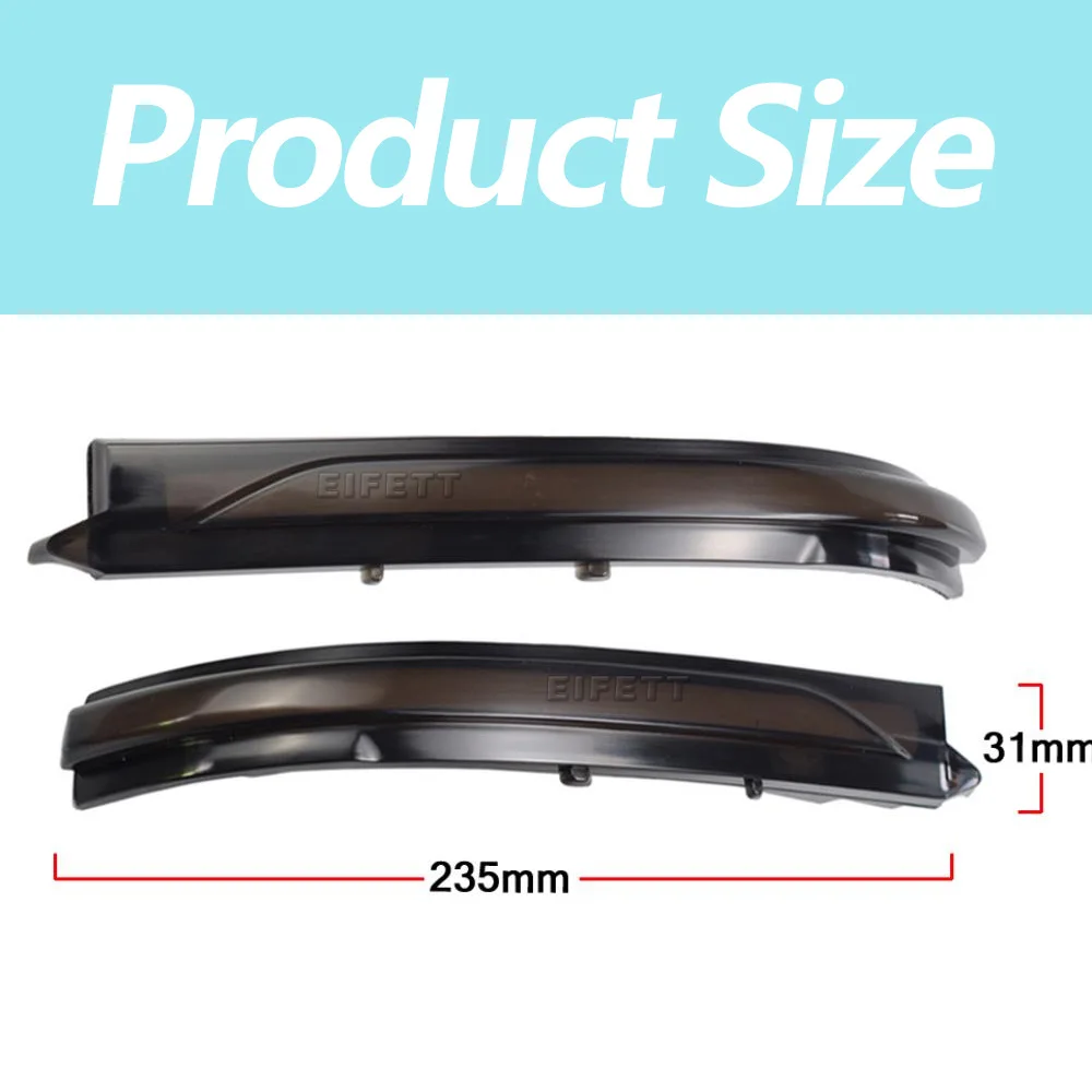 NEW LED Dynamic Turn Signal Sequential Blinker Side Mirror Indicator Light For Kia K5 Optima MK4 JF 2016 2017 2018 2019