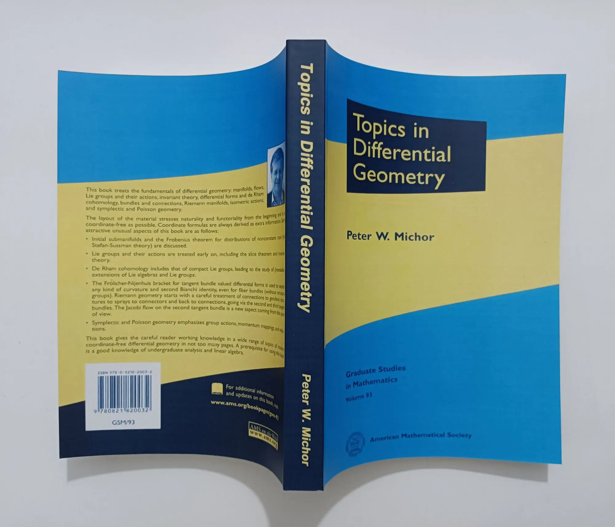 

Topics In Differential Geometry