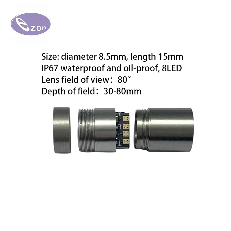 1MP USB endoscope module diameter 8.5mm FOV80゜ IP67 waterproof industrial steering endoscope