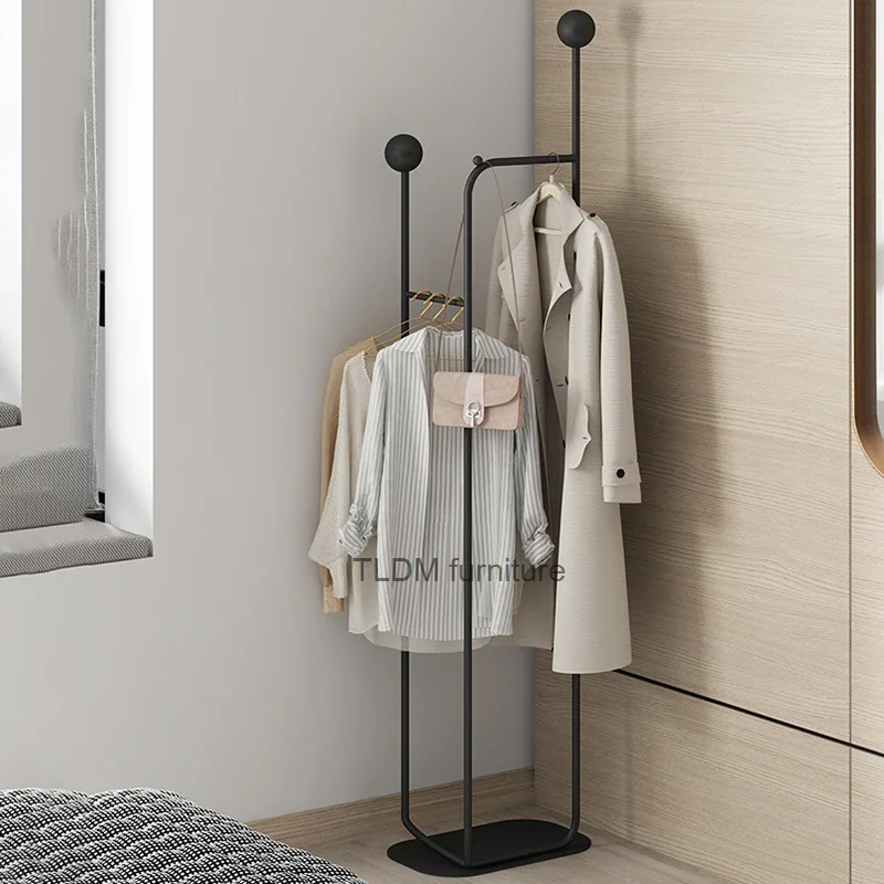 Dresses Stand Coat Racks Clothing Evening Storage Hanger Space Saving Nordiccoat Racks Garment Perchero Infantil Room Furniture