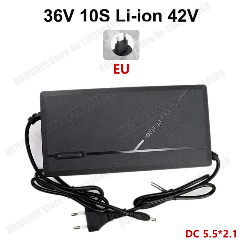 36V 48V 60V 72V Oplader 2A 3A 5A 10S 13S 16S 20S Li-ion Batterij 42V 54.6V 67.2V 84V Ebike Intelligent Snel Opladen EU Plug