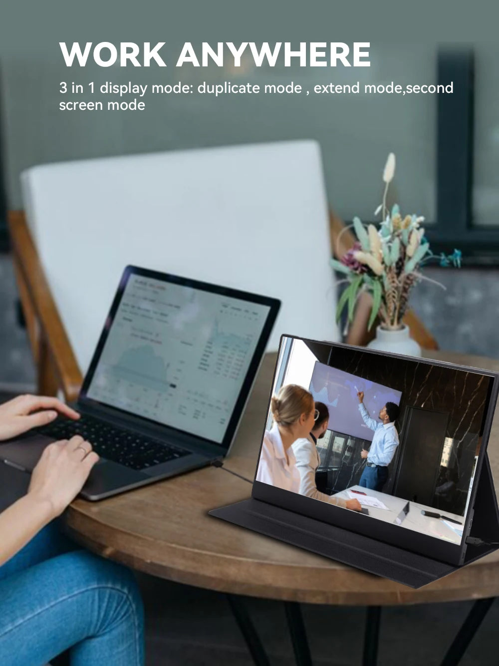 Custom Design 21.5 Inch 1080p Hd Screen Smart Display Portable 75hz Gaming Laptop Portable