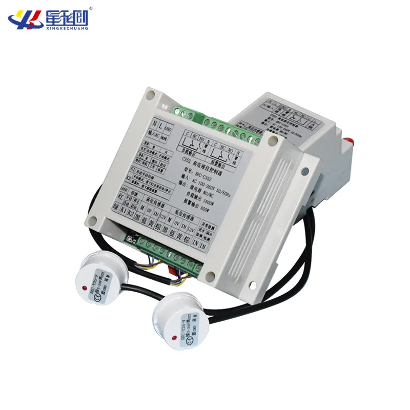 XKC-352 Non-contact Electronic Liquid/ Water Tank Pump Automatic Ingress and Overflow Protected Level Controller and Sensors