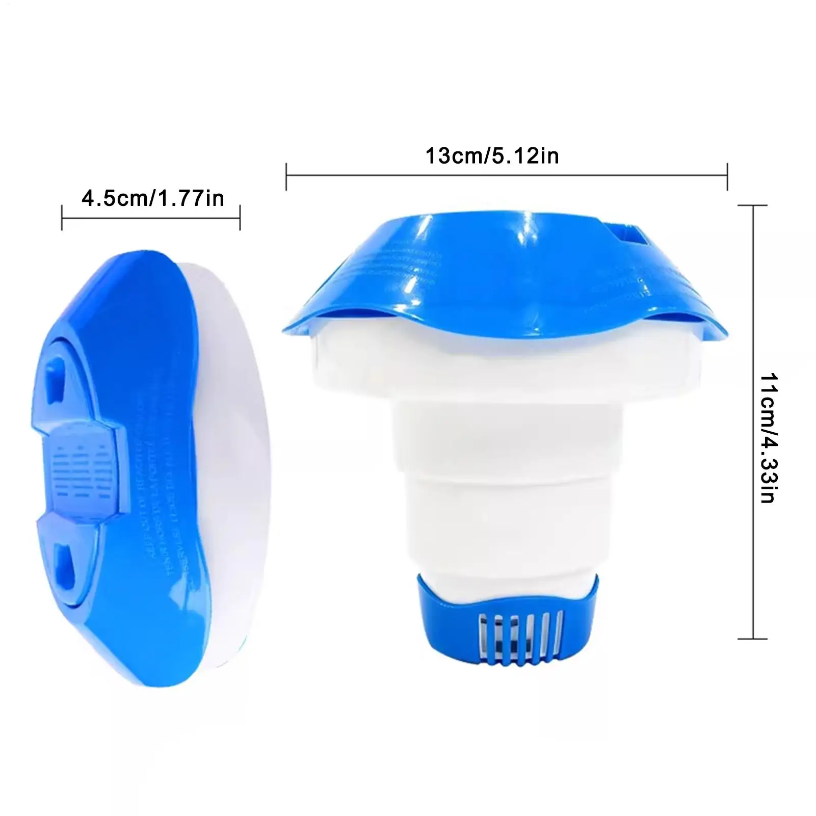 Chlorine Floater Durable Pool Floating Dispenser Automatic Sterilizer Tablet Holder for Swimming Pools Spa Hot Tub Home Cleaning view 6