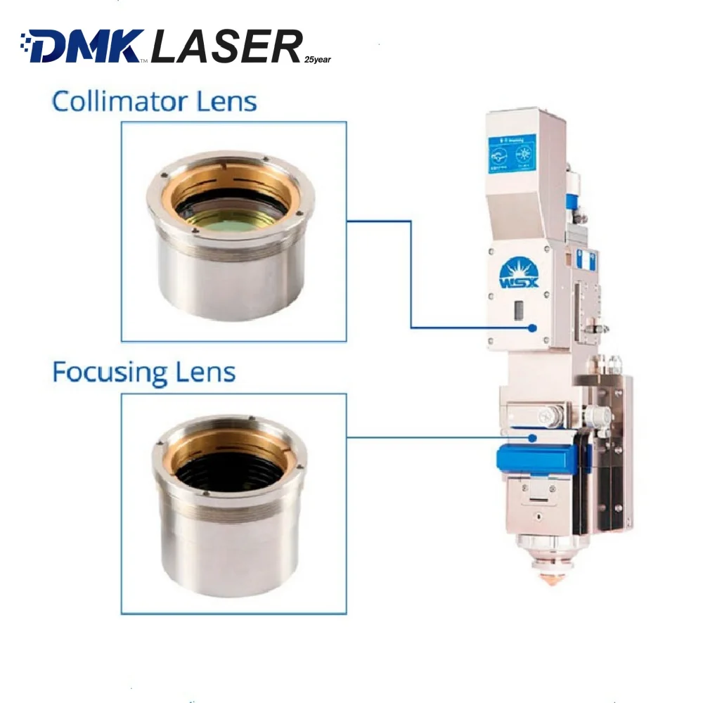 WSX Laser Cutting Focusing Collimating Composite lenses set Group With Holder For KC13 KC15 NC30 NC60 Fiber Laser Cutter Head