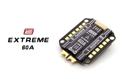 RUSHFPV RUSH BLADE 60A Extreme 128K 30.5mm 3-6S AM32 4in1 Brushless ESC for RC FPV Racing Drones