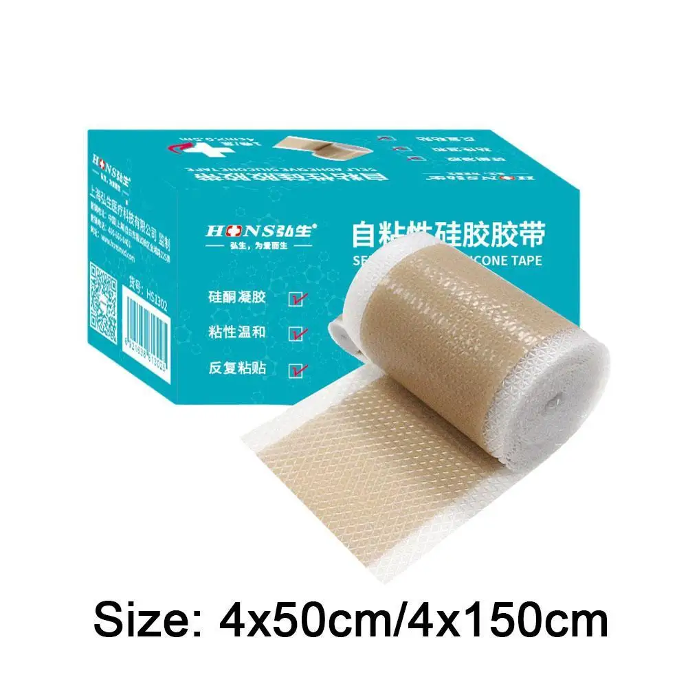 Silicone Scars Sheets Keloid Bump Removal Strips, Scars Reducing Treatments Surgical Scars, Burn,Tummy Tucks, Acne, C-Section