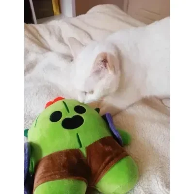 10cm-25cm Cartoon Cosplay Brawler Spike Plush Toy Cotton Pillow Dolls Cute Game Character Game Peripherals